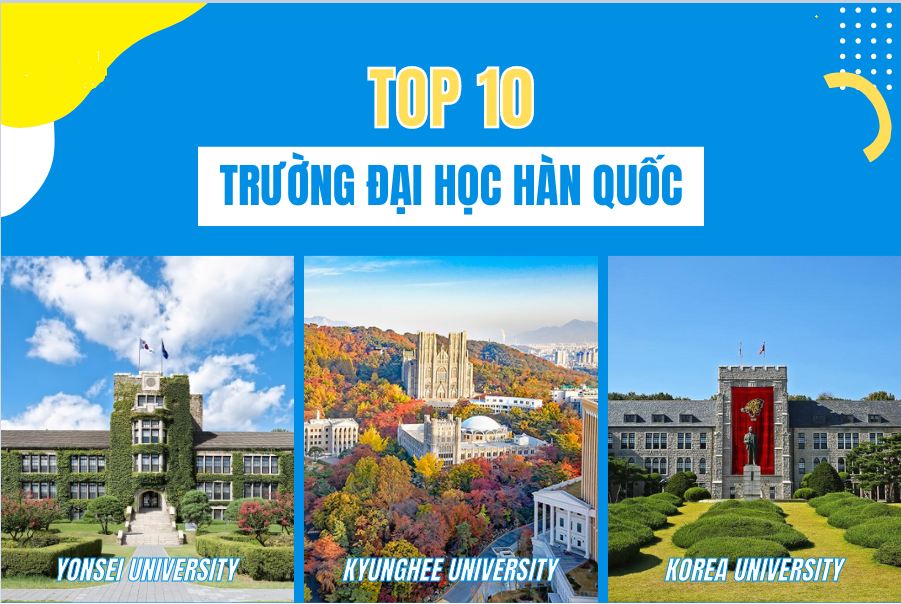 Tốp 10 trường đại học tốt nhất tại Hàn Quốc